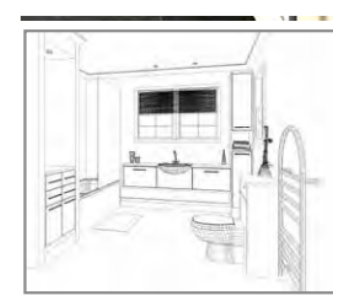 Bathroom drawings for a new bathroom
