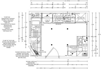Kitchen drawings for a new kitchen