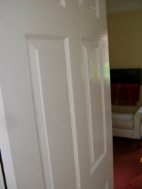 Painted door