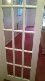 Painted door