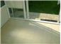 Tiling of conservatory floor