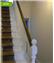 Painting of hallway, stairs and landing